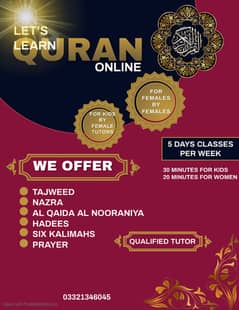 I am online QURAN Teacher