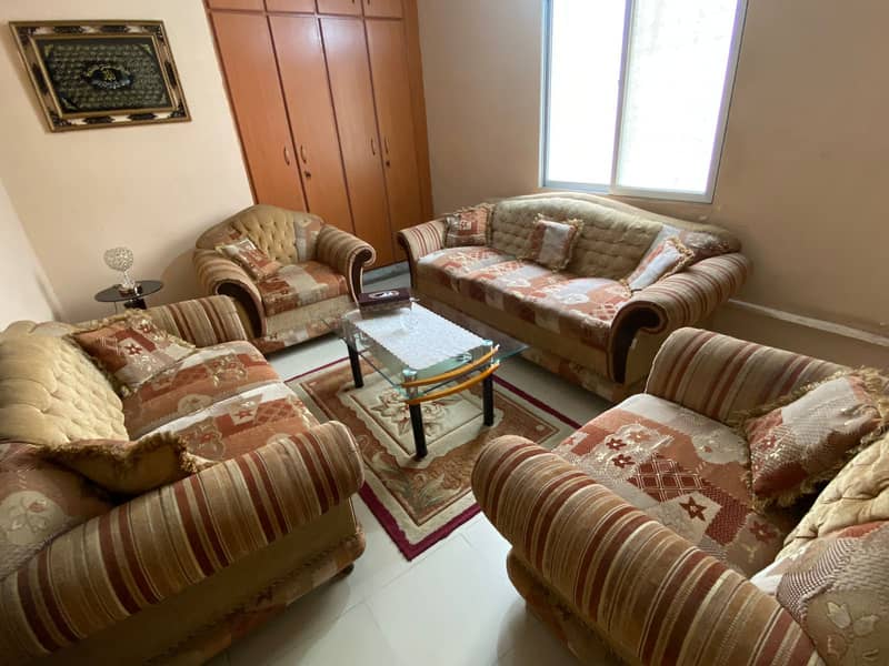 Sofa set/ 7 Seater Sofa Set / wooden sofa / furniture / king size sofa 1