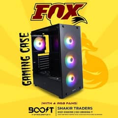 boost fox gaming Casing 4 RGB fan