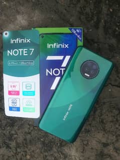 infinix note 7 with box 6/128 only call 0326/1268280 0