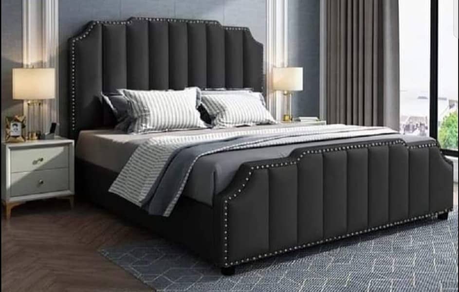 Poshish bed\Bed set\double bed\king size bed\Luxury bed 16