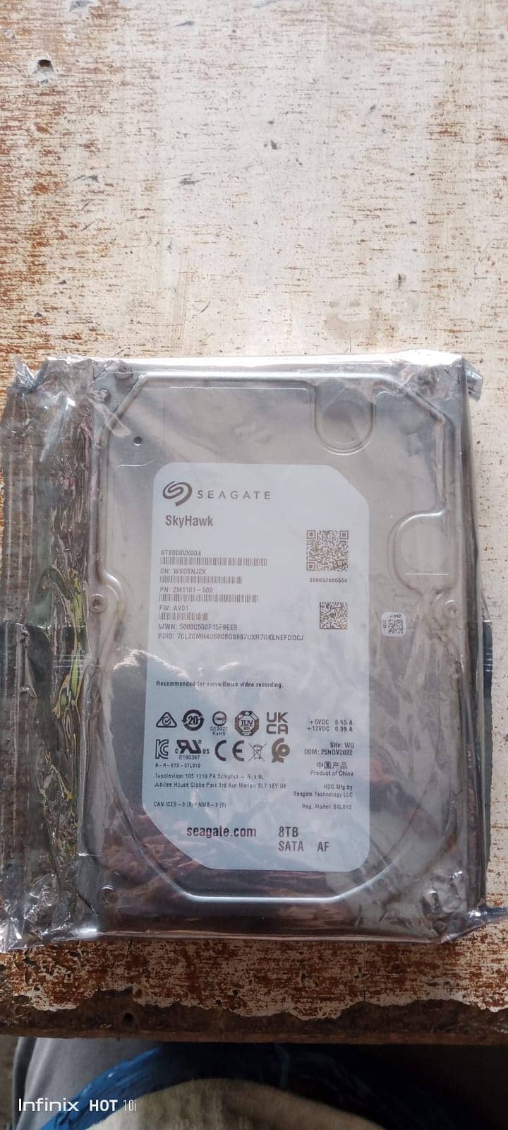 8 TB & 6 TB Hard-Disk Sata New 2