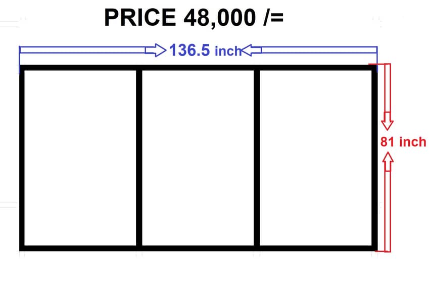 ALUMINUME PARTITION FORSALE 2