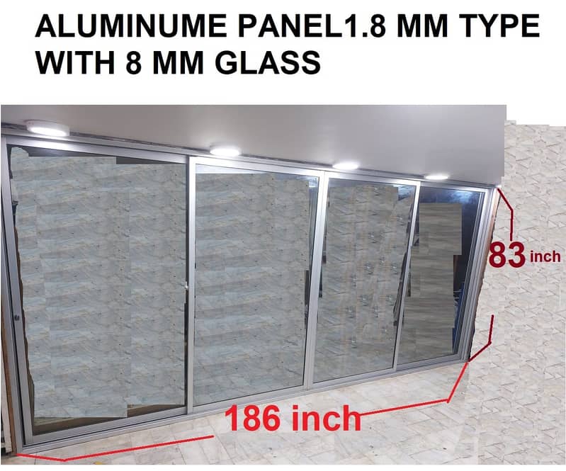 ALUMINUME PARTITION FORSALE 0