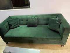 sofa set with wooden  center table