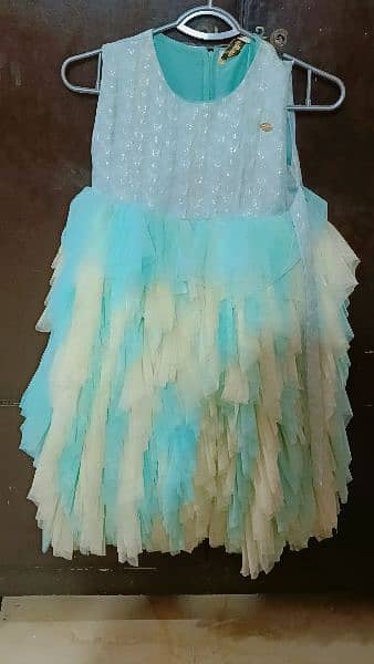 heav layer maxi frock for 6 year girl 0