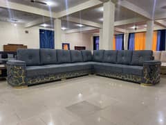 sofa set | L shape sofa | Wooden sofa | Poshish sofa | Luxury sofa