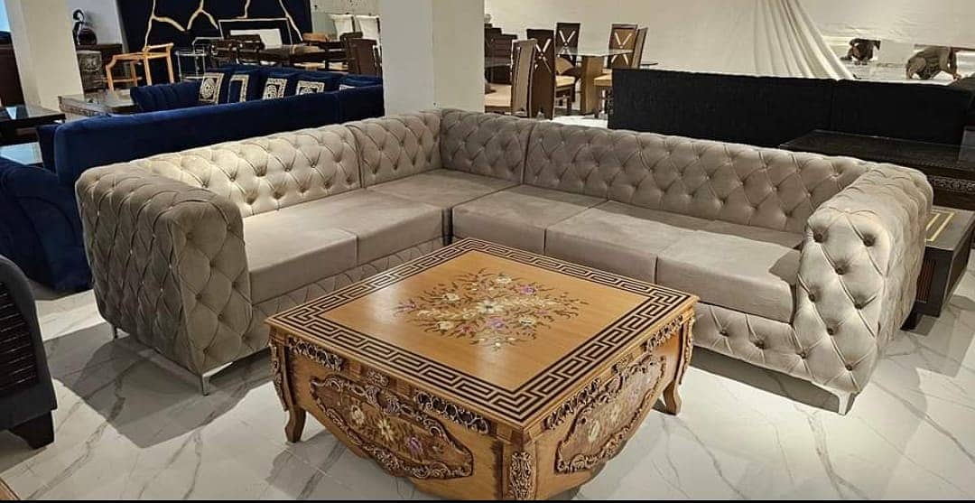 sofa set | L shape sofa | Wooden sofa | Poshish sofa | Luxury sofa 4