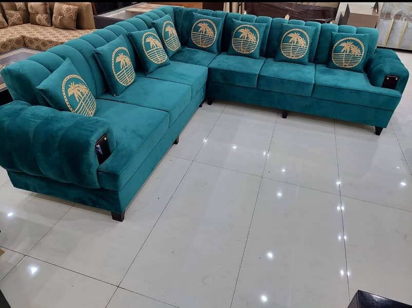 sofa set | L shape sofa | Wooden sofa | Poshish sofa | Luxury sofa 9