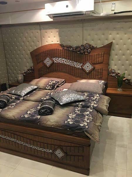 Premium Quality Shesham wood Bed Sets on Whole Sale 18