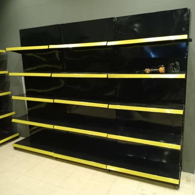 Wall rack/ Store Rack/ Gondola Rack/ Cash counters/ Trolleys/ Baskets 4