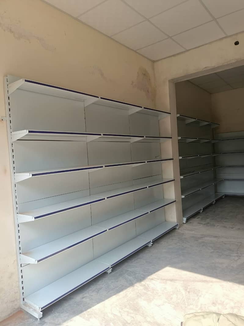 Wall rack/ Store Rack/ Gondola Rack/ Cash counters/ Trolleys/ Baskets 6