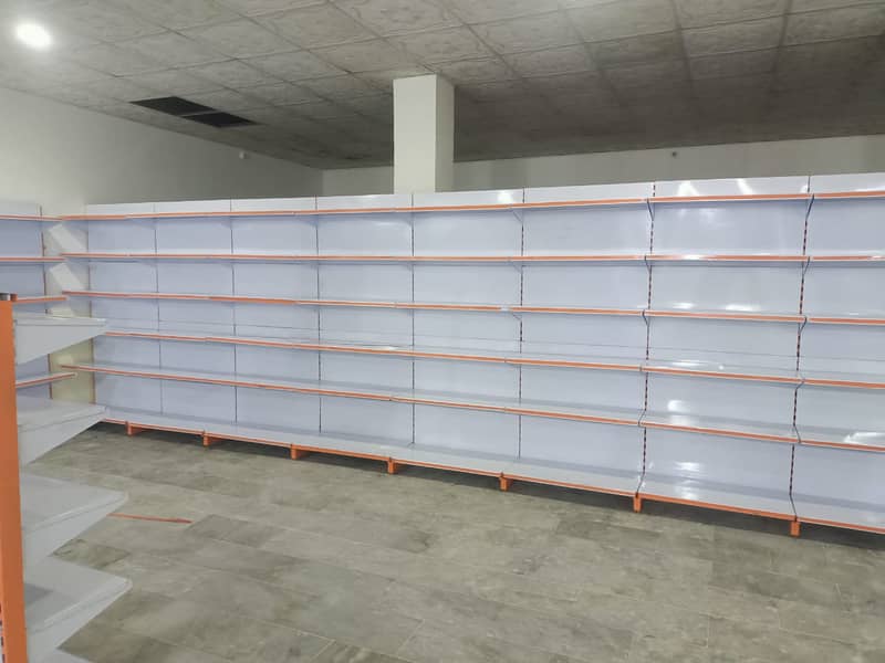 Wall rack/ Store Rack/ Gondola Rack/ Cash counters/ Trolleys/ Baskets 12