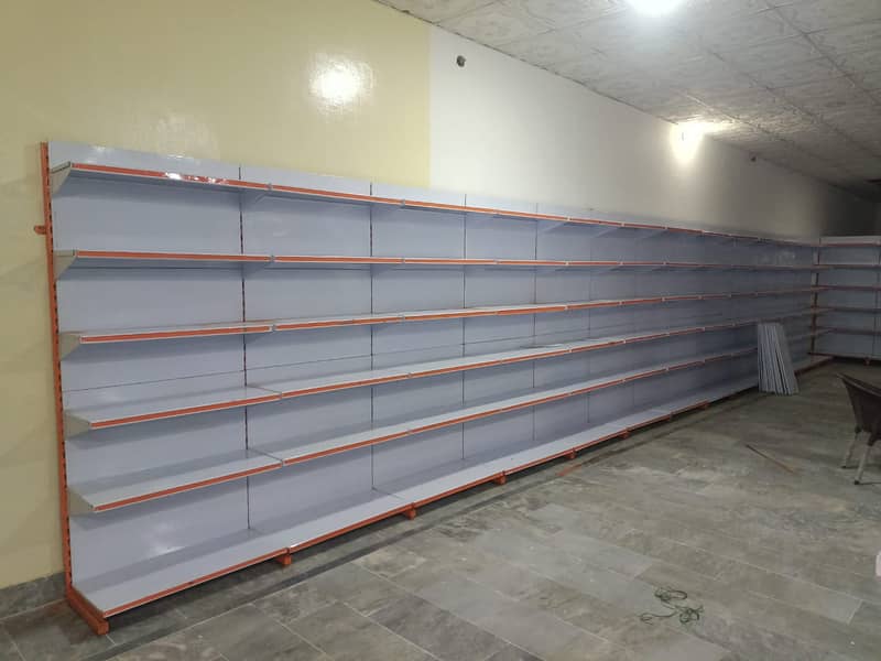 Wall rack/ Store Rack/ Gondola Rack/ Cash counters/ Trolleys/ Baskets 14