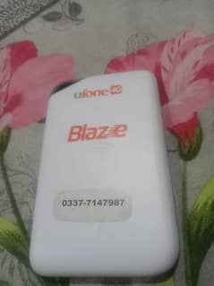 brand new ufone blaze with Internet package