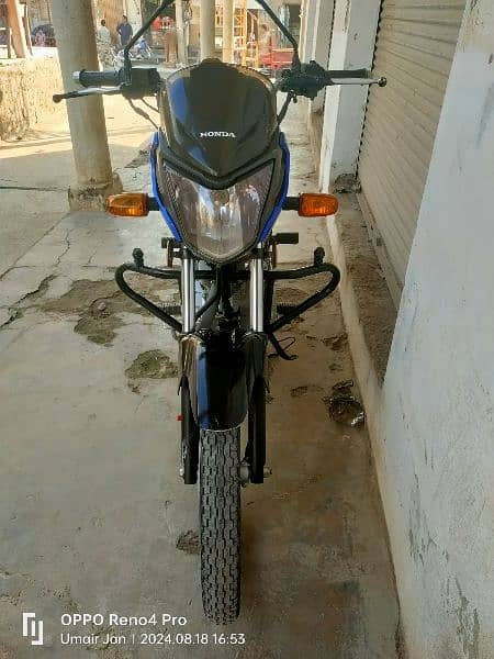 Honda CB 125f Peshawar registered remote control all ok condition 1