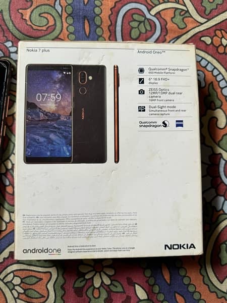 Nokia 7 plus with box PTA APPROVED 4