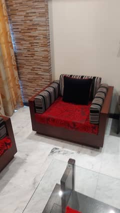 Banded sofa for sale 0