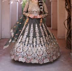 Akbar aslam original mehndi dress/available for sale 0