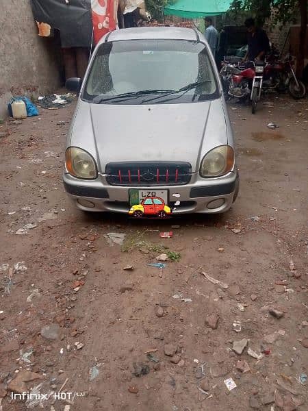 Hyundai Santro 2005 AC chill power steering Btr mehran cultus alto 3