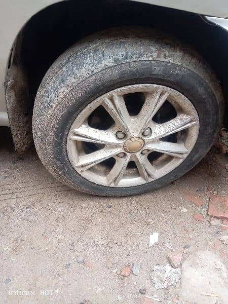 Hyundai Santro 2005 AC chill power steering Btr mehran cultus alto 8