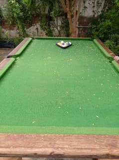 snooker table