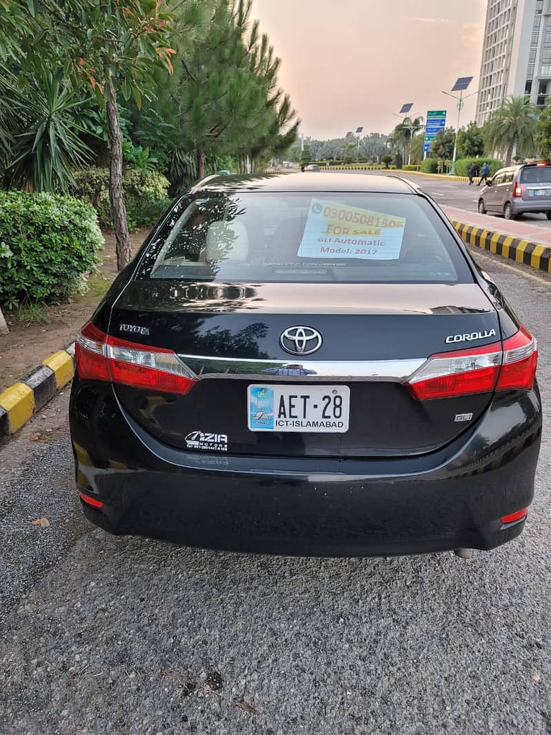 Toyota Corolla GLi Automatic 1.3 VVTi 2017 15