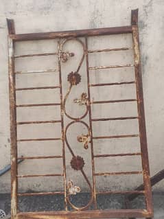 Iron window grill