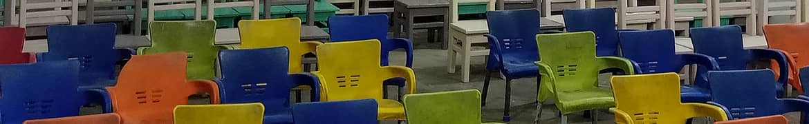 100 plus , ECE / Pre School class  plastic chair 0