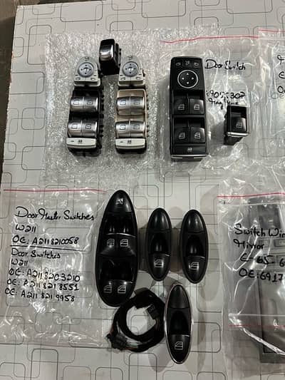 MASTER AND DOOR SWITCHES BMW MERCEDES AUDI