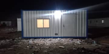 site office container office prefab cabin guard room porta cafe cabin