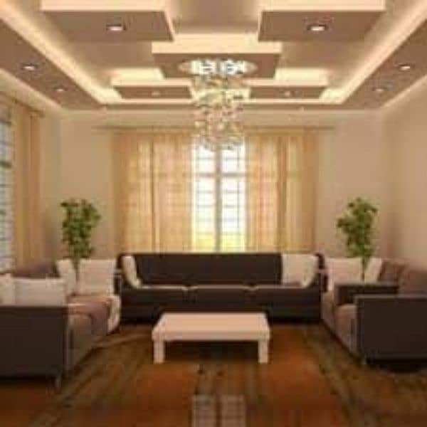 gypsum false  ceiling / All Ceiling work 3