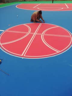 Badminton court Flooring|Sports Ground Floor Comercial|Basket Ball