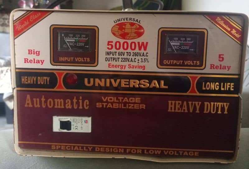 5000W Voltage stabilizer heavy duty long life 0