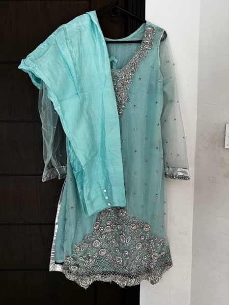 Fancy Embroidered 2pc Suit 2