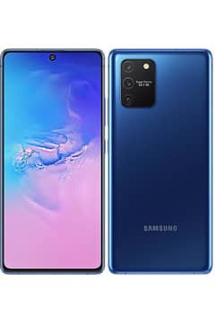 Samsung s10 lite with box charger 8gb 128 gb