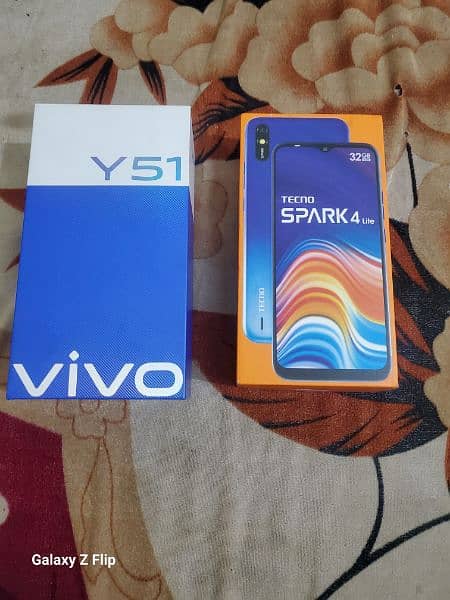 Urgent sell y51 and spark 4 lite box only boxes 0