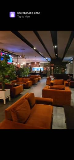 Gulberg fully furnished running restaurant & cafe Hot location