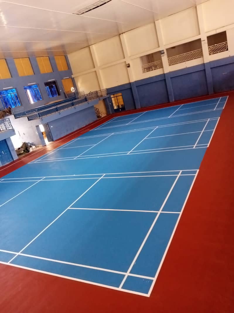 Basketball court Flooring|Futsal Ground 10mm  rubber acrylic coating 6