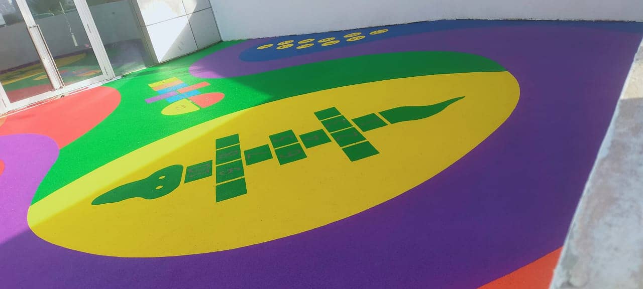 Pu Flooring 13mm in kpk mardan|Sports Groung|Futsal Ground 18