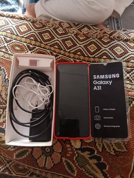 Samsung galaxy a31 4ram 128gb 6