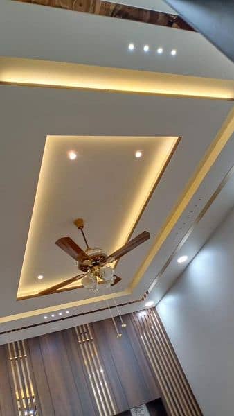 JS ceiling paint walls decorations 6