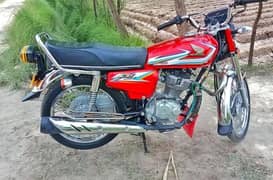 Honda 125 Bike Model 2016 For Sale My Call Number:03494717204