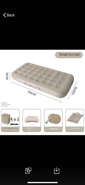 Air matress • Soft premium quality • imported • comfortable 1