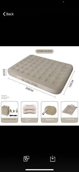 Air matress • Soft premium quality • imported • comfortable 2