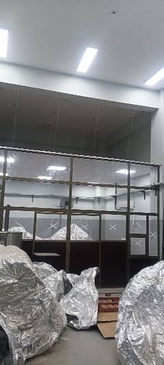 Aluminium Glass window door chamber work