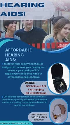 AFFORDABLE HEARING AIDS!