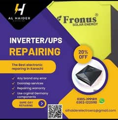 Solar inverter/ups repairing service/ac card repairing/ac/pcb/repair