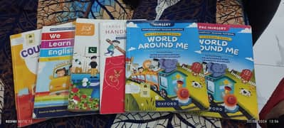 Oxford syllabus of 6 books for Nursery (KG-1)