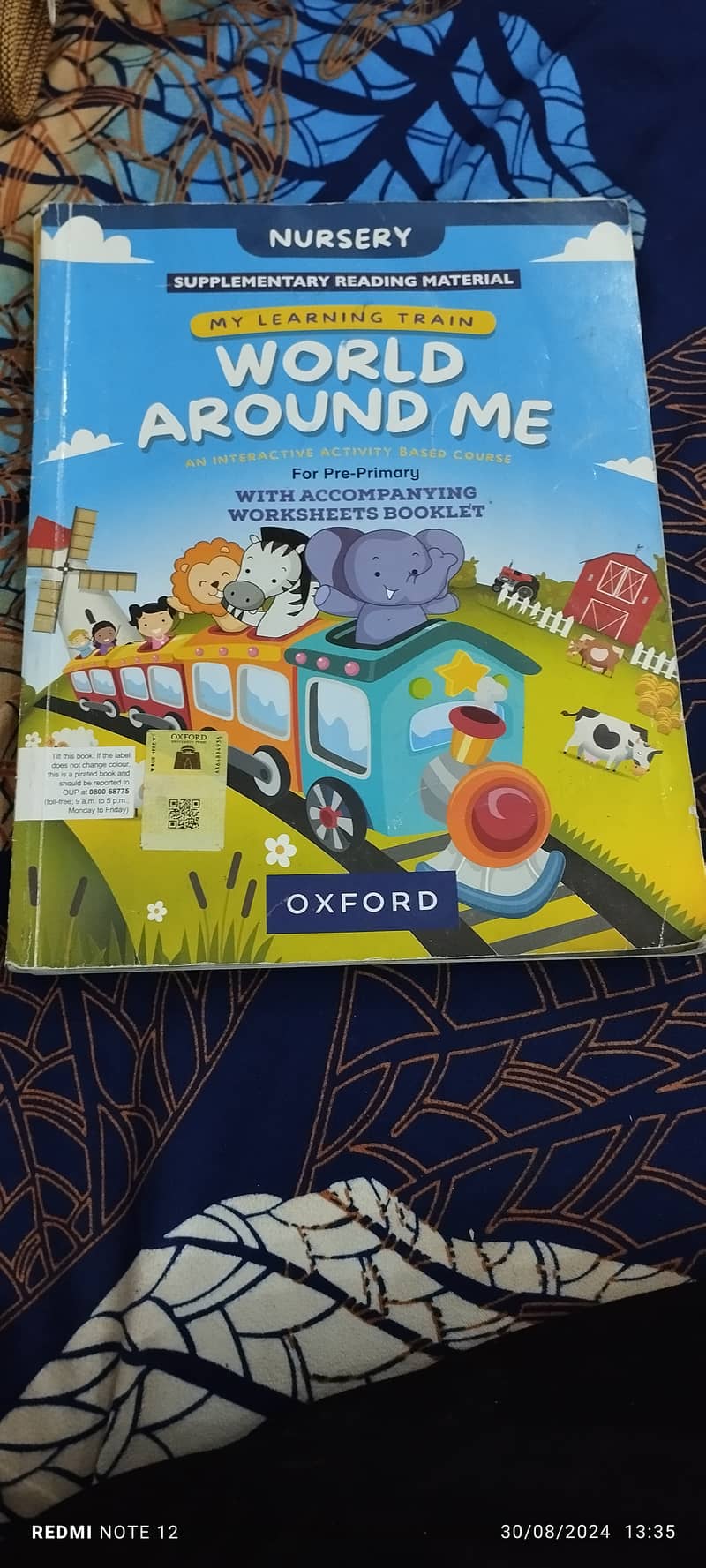 Oxford syllabus of 6 books for Pre-Classes 5